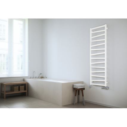 Sapho - Badrumsradiator ZIG 157 x 50 cm, vit