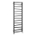 Sapho - Badrumsradiator ZIG 157x50 cm antracit