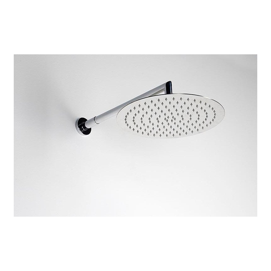 Sapho - Duscharm rund 38 cm skinande krom