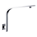 Sapho - Duscharm vinklat 33 cm skinande krom