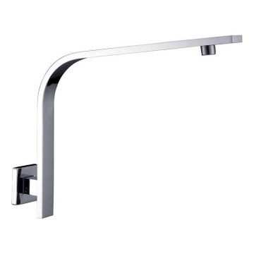 Sapho - Duscharm vinklat 33 cm skinande krom