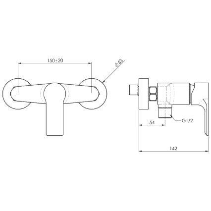 Sapho - Dushkran PAX skinande krom