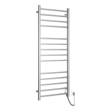 Sapho - Elektrisk handdukskena ESKINADO 130W/230V 150 cm skinande krom rätt vinklat