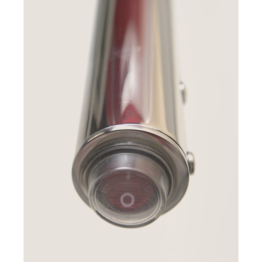 Sapho - Elektrisk handdukskena PASADOR 30W/230V 150 cm matt svart