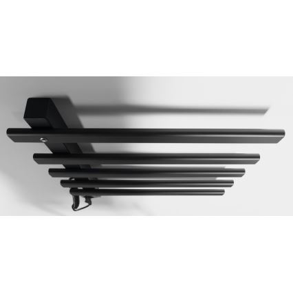 Sapho - Elektrisk handdukstork ELCOR 63 W/230 V 48 x 52 cm matt svart