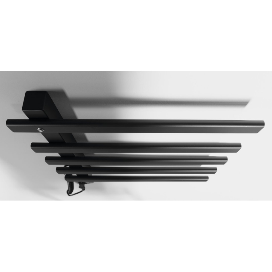 Sapho - Elektrisk handdukstork ELCOR 63 W/230 V 48 x 52 cm matt svart