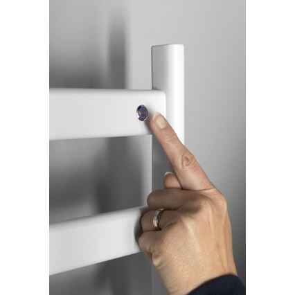 Sapho - Elektrisk handdukstork ELIAS 105 W/230 V 49x73 cm matt vit