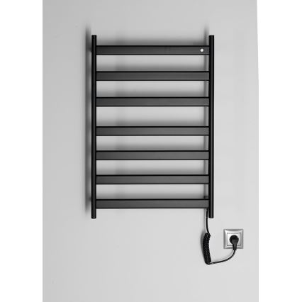 Sapho - Elektrisk handdukstork ELIAS 105 W 73x49 cm matt svart