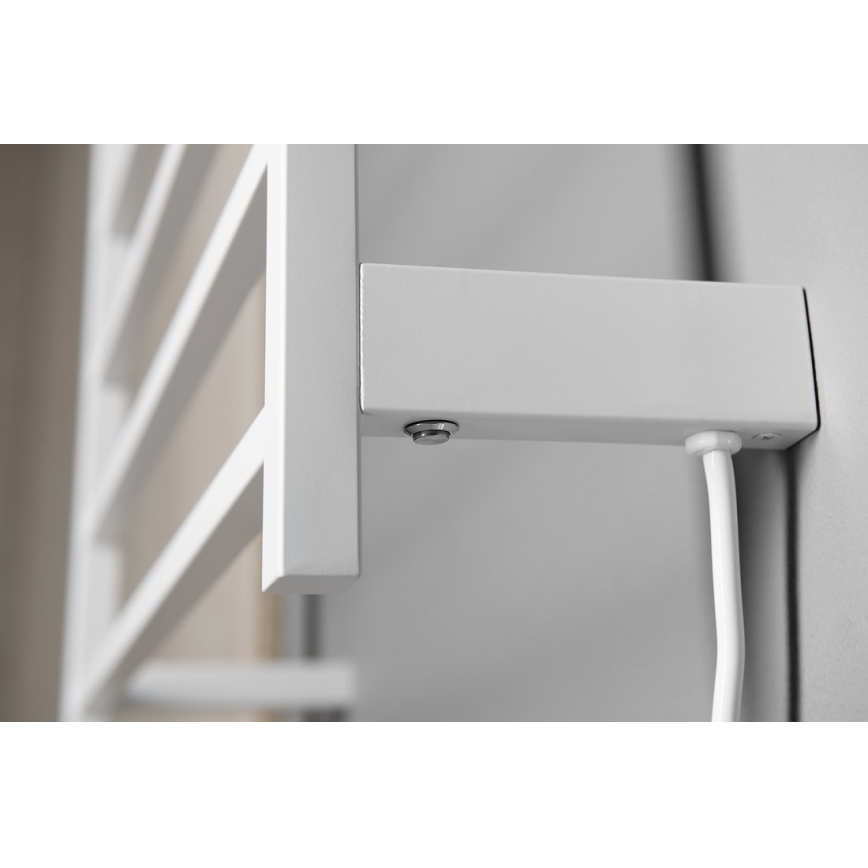 Sapho - Elektrisk handdukstork ELZOR 60 W 47 x 50 cm matt vit