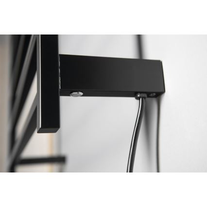 Sapho - Elektrisk handdukstork ELZOR 60 W 47x50 cm matt svart