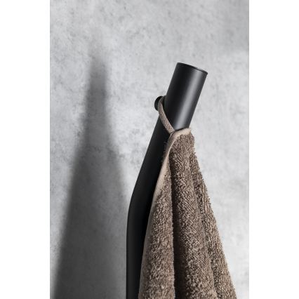 Sapho - Elektrisk handdukstork med timer DUOPASSO 45W 170x12 cm matt svart