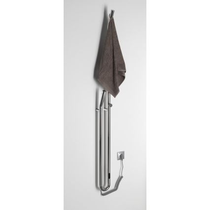 Sapho - Elektrisk handdukstork med timer DUOPASSO, 45 W, 170 x 12 cm, blank krom