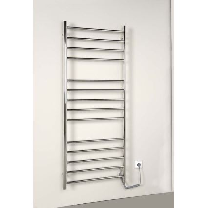 Sapho - Elektrisk handdukstork REDONDO 130 W 116 x 63 cm polerad krom