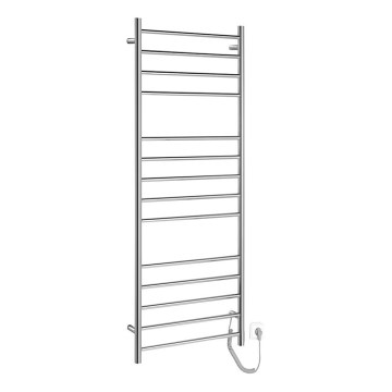 Sapho - Elektrisk handdukstork REDONDO 130 W 150 x 60 cm blankförkromad rund