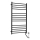 Sapho - Elektrisk handdukstork REDONDO 130Wn116x63 cm matt svart