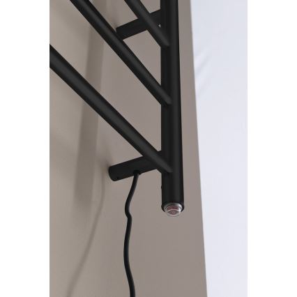 Sapho - Elektrisk handdukstork REDONDO 130Wn116x63 cm matt svart
