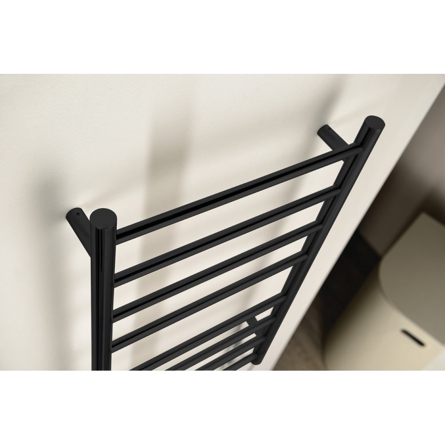Sapho - Elektrisk handdukstork REDONDO 130Wn116x63 cm matt svart