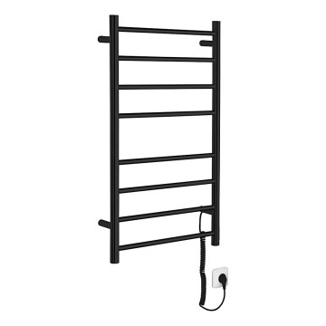 Sapho - Elektrisk handdukstork REDONDO 75 W 90x50 cm matt svart