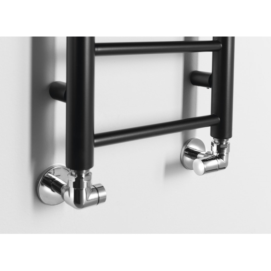 Sapho - Handdukstork DINA 138x30 cm matt svart