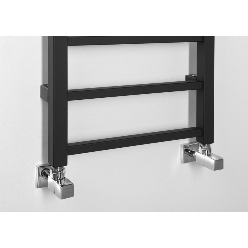 Sapho - Handdukstork METRO DOS 150x40 cm matt svart