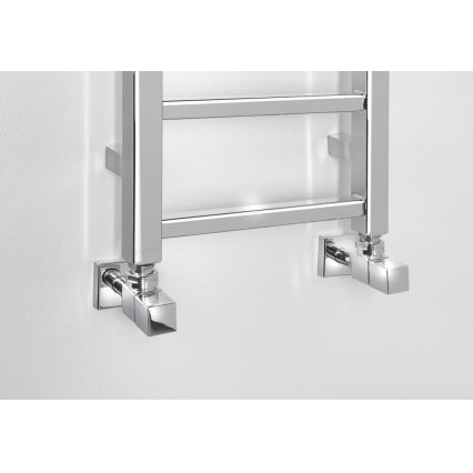 Sapho - Handdukstork METRO LIGHT 211W/230V 30x114 cm, blank krom