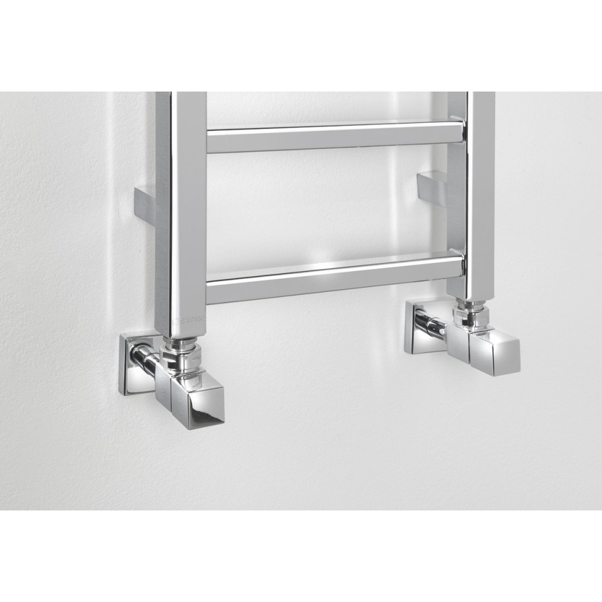 Sapho - Handdukstork METRO LIGHT 211W/230V 30x114 cm, blank krom