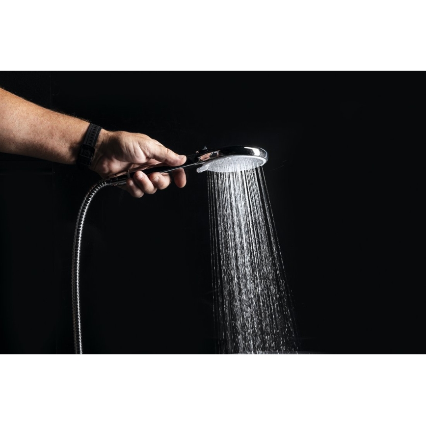 Sapho - Handdusch med spolningsläge, blank krom