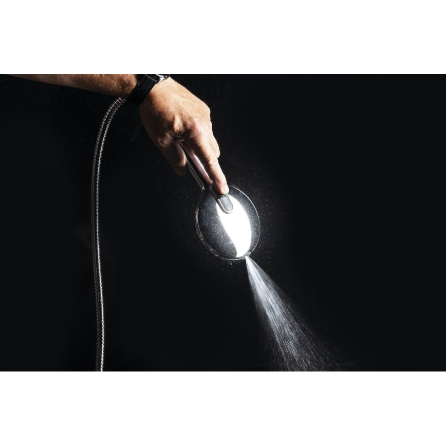 Sapho - Handdusch med spolningsläge, blank krom