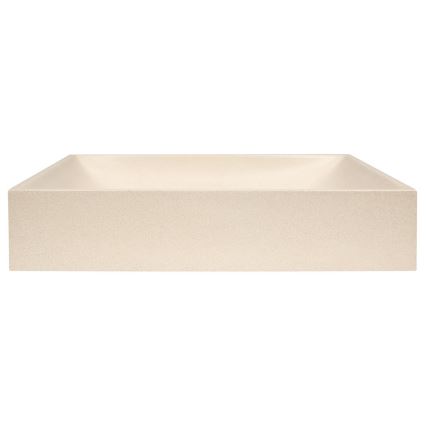 Sapho - Handfat för bänkskiva 58x36 cm betong/beige