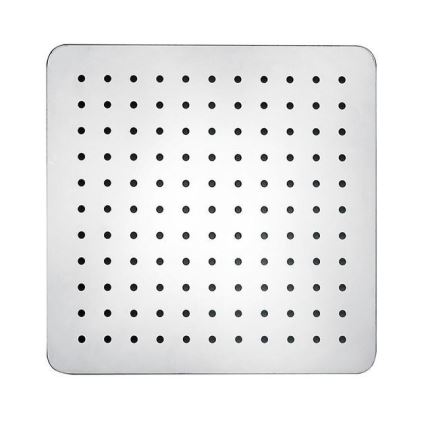 Sapho - Huvuddusch SLIM 25x25 cm polerad rostfri