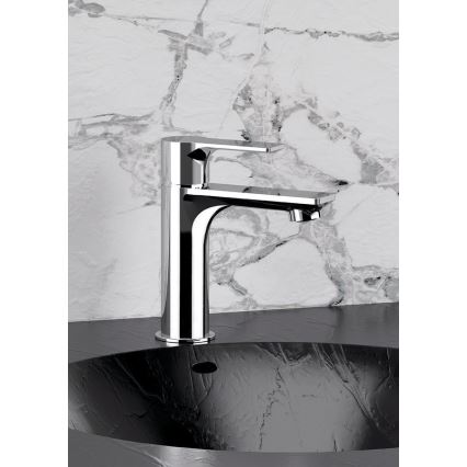 Sapho - Kran till handfat PAX 16,5 cm skinande krom