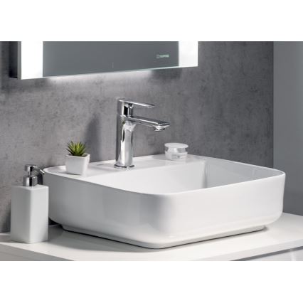 Sapho - Kran till handfat PAX 16,5 cm skinande krom