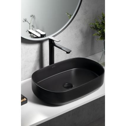 Sapho - Kran till handfat PAX 31,5 cm matt svart