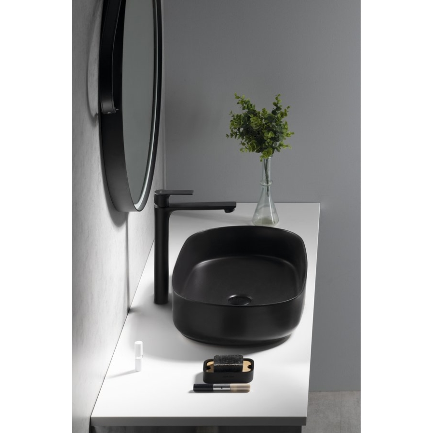 Sapho - Kran till handfat PAX 31,5 cm matt svart