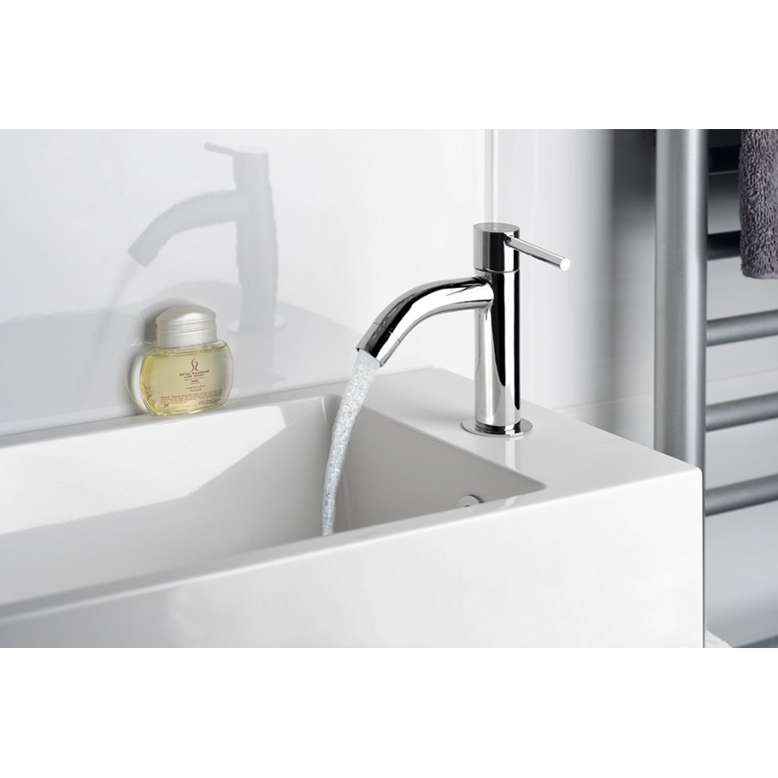 Sapho - SMALL tvättställsblandare 14,5 cm i polerad krom