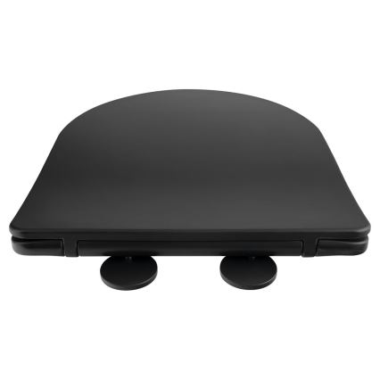 Sapho - Toalettsits SoftClose PACO svart