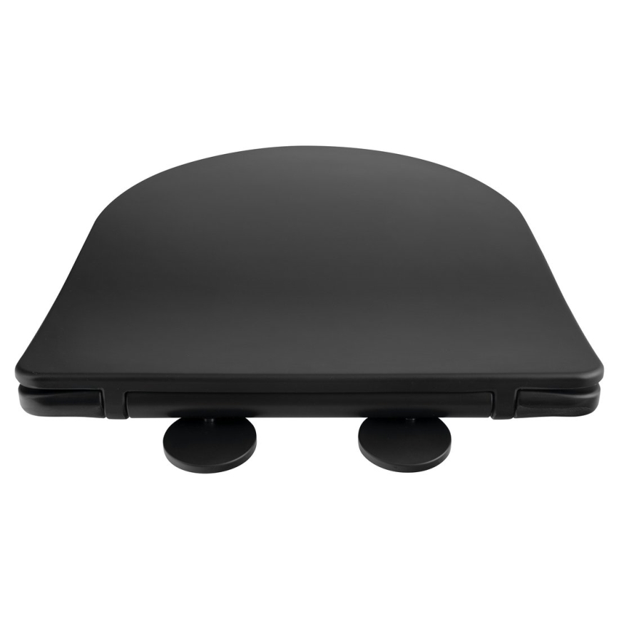 Sapho - Toalettsits SoftClose PACO svart