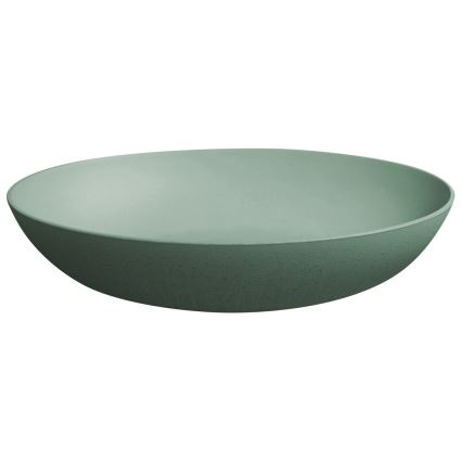 Sapho - Tvättställ för bänkskiva FORMIGO 60x40 cm betong/grön