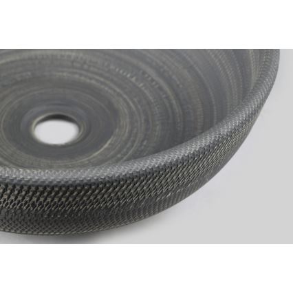 Sapho - Tvättställ för bänkskiva PRIORI Ø 41 cm keramik/grå