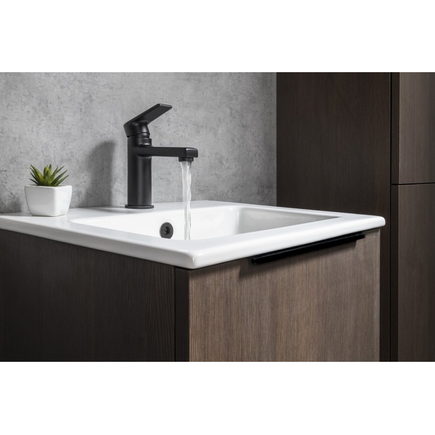 Sapho - Tvättställsblandare KAI 15 cm matt svart