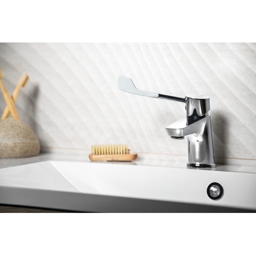 Sapho - Tvättställsblandare LEA 15,4 cm polerad krom