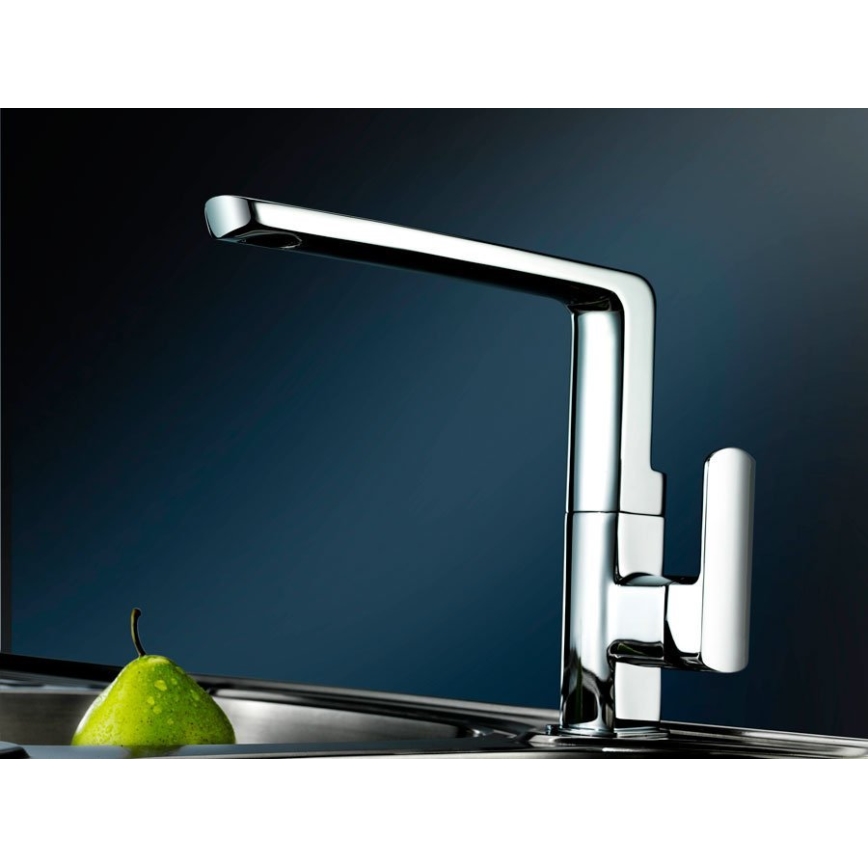 Sapho - Tvättställsblandare MIXONA 22,4 cm, blank krom