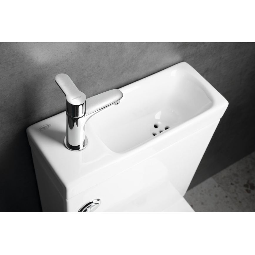 Sapho - Tvättställsblandare SMALL 11,3 cm, blank krom