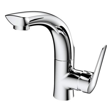 Sapho - Tvättställsblandare SOLITER 18 cm blank krom