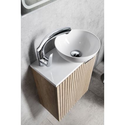 Sapho - Tvättställsblandare SOLITER 18 cm blank krom