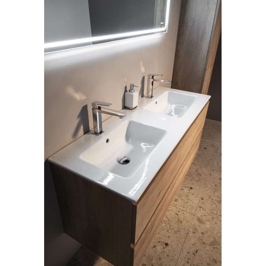 Sapho - Tvättställsblandare TURSI 19 cm blank krom