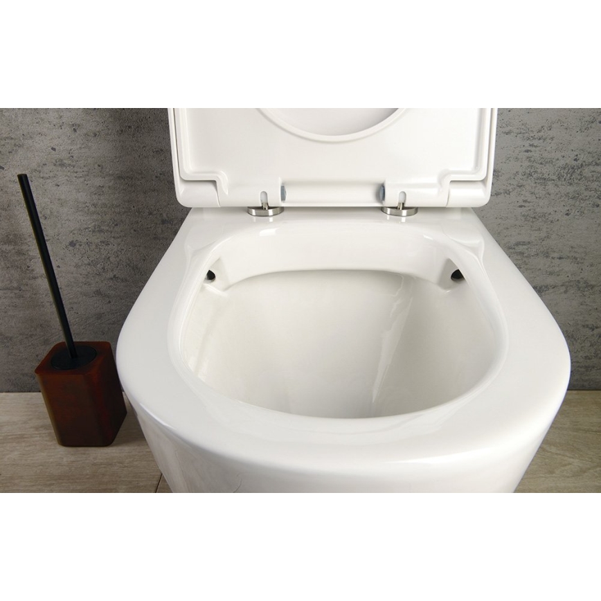 Sapho - WC-kombi TURKU med botten- eller bakutlopp, porslin/vit