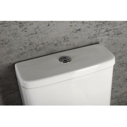 Sapho - WC-kombi TURKU med botten- eller bakutlopp, porslin/vit