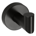 Sapho - X-ROUND väggkrok 5,5 x 6,5 cm, svart