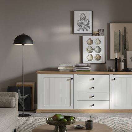 Schöner Wohnen 11727-18 - Golvlampa ALI 1xE27/25W/230V svart